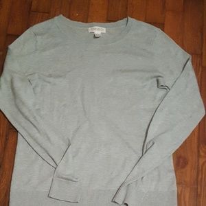Forever 21 light blue, long-sleeved sweater